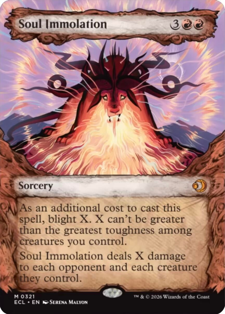 Soul Immolation (Showcase) (321) (ECL)
