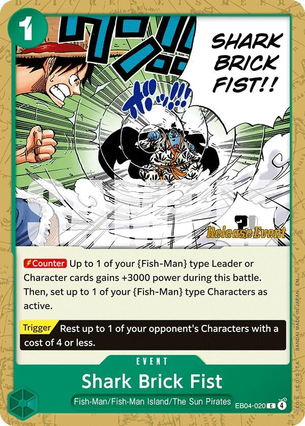 Shark Brick Fist (EB04-020) (OP14 RE)