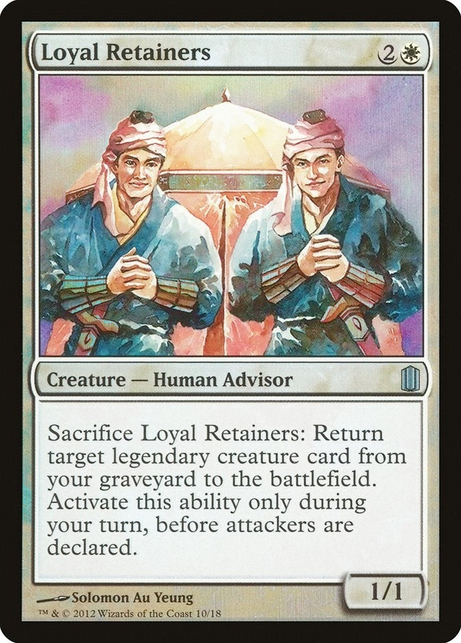 Image for Loyal Retainers (10) (CM1) - Magic: The Gathering