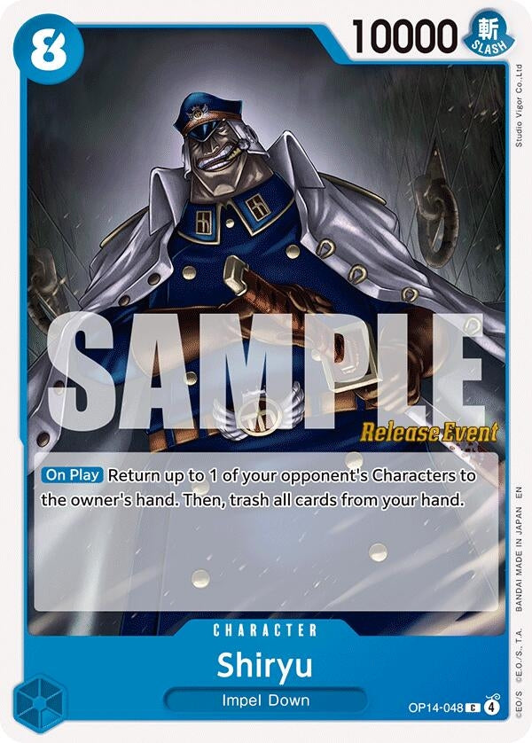Image for Shiryu (OP14-048) (OP14 RE) - One Piece Card Game