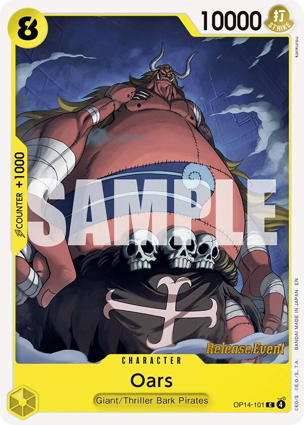 Image for Oars (OP14-101) (OP14 RE) - One Piece Card Game