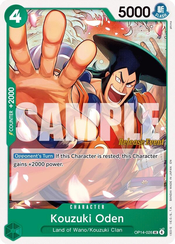Kouzuki Oden (OP14-026) (OP14 RE)