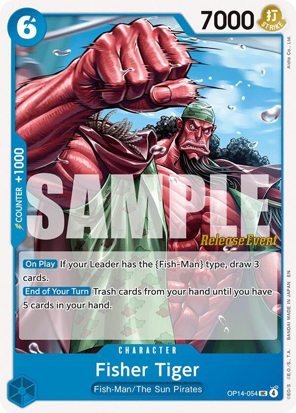 Fisher Tiger (OP14-054) (OP14 RE)