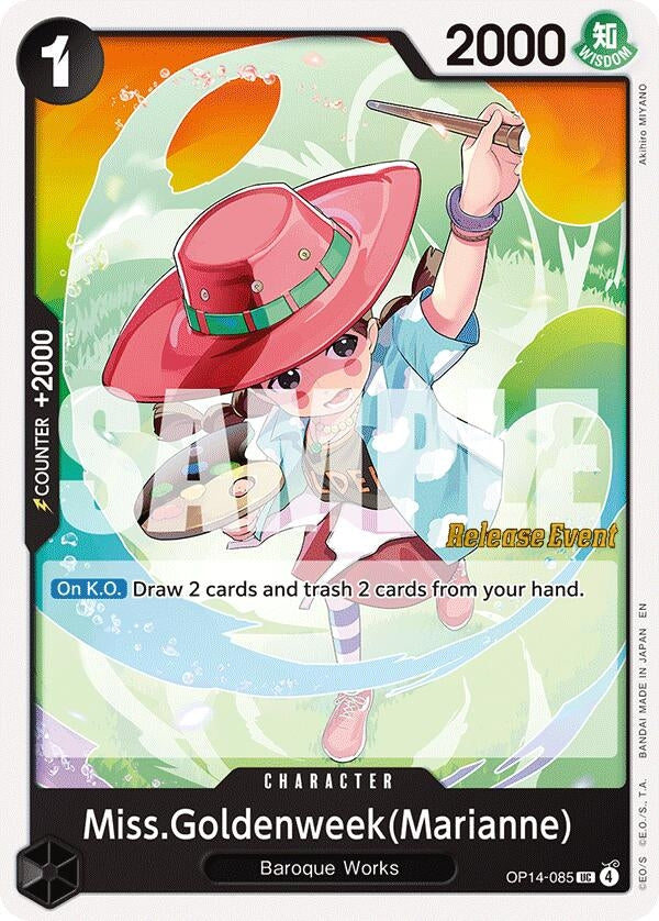 Miss.Goldenweek(Marianne) (OP14-085) (OP14 RE)