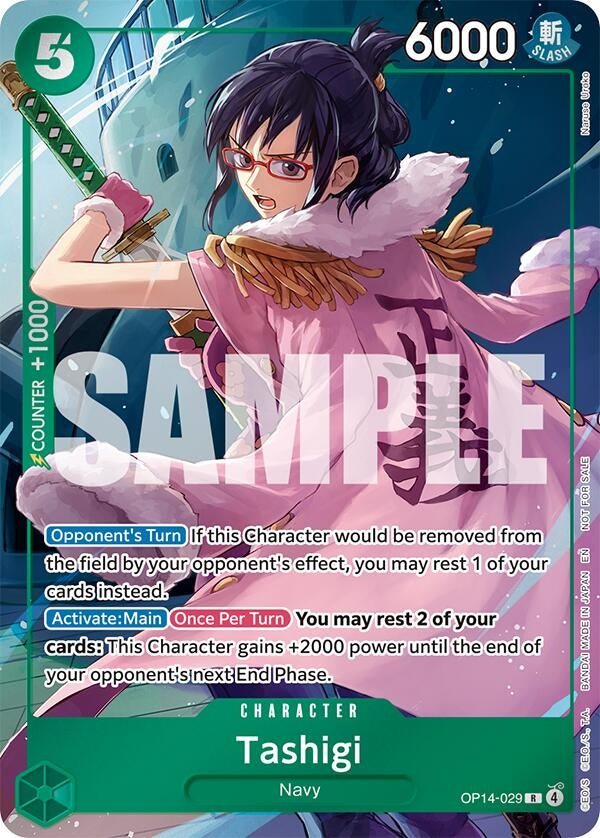 Tashigi (Dash Pack) (OP14-029) (OP14)