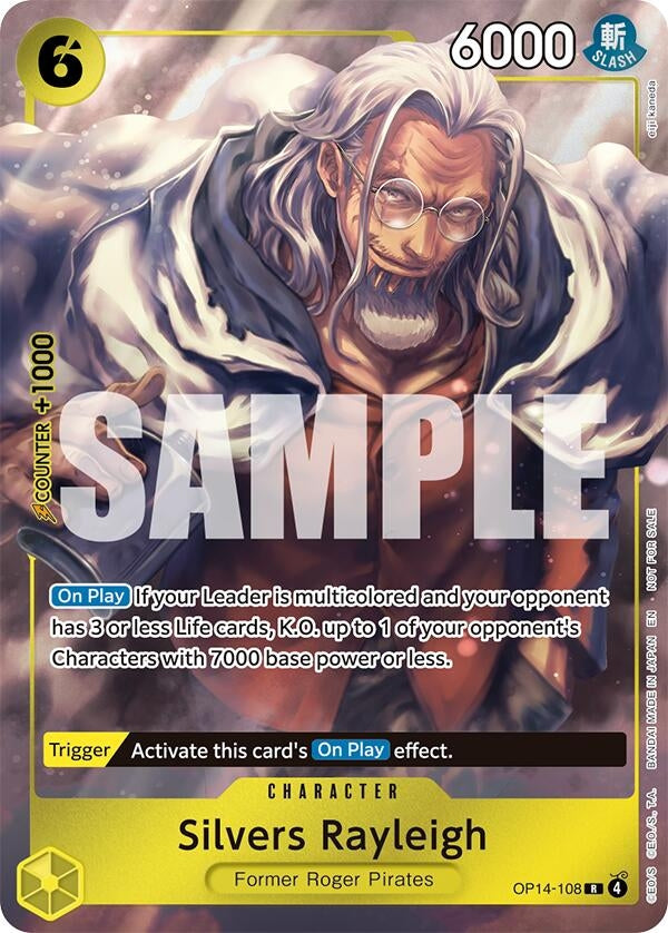Silvers Rayleigh (Dash Pack) (OP14-108) (OP14)