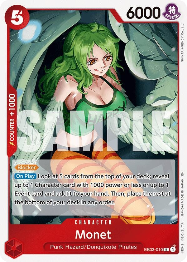 Image for Monet (EB03-010) (EB-03-04) - One Piece Card Game
