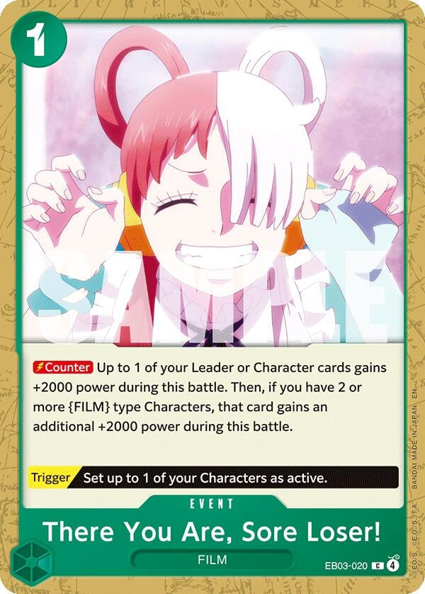 Image for There You Are, Sore Loser! (EB03-020) (EB-03-04) - One Piece Card Game
