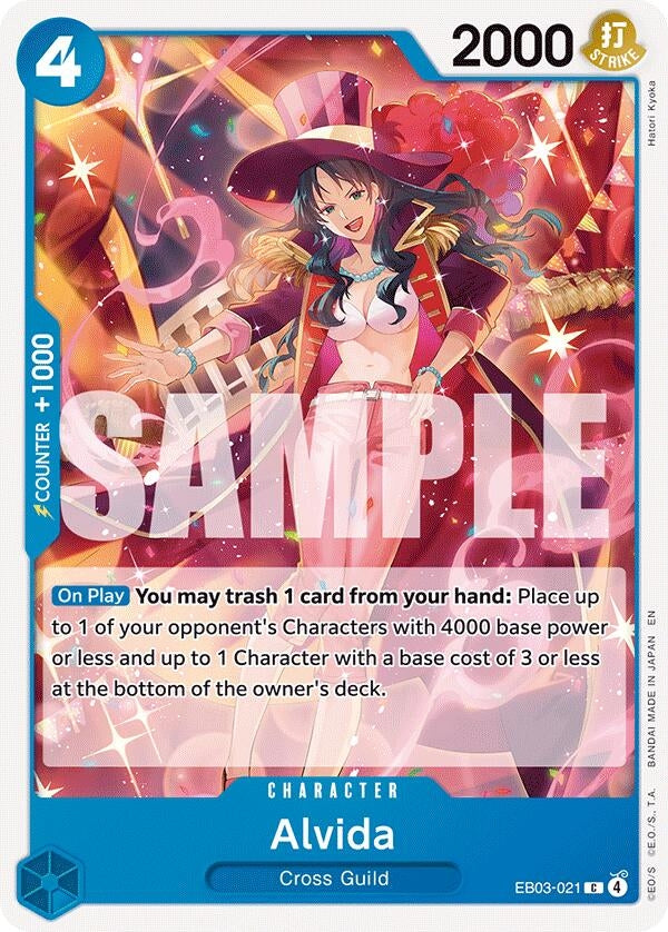 Image for Alvida (EB03-021) (EB-03-04) - One Piece Card Game