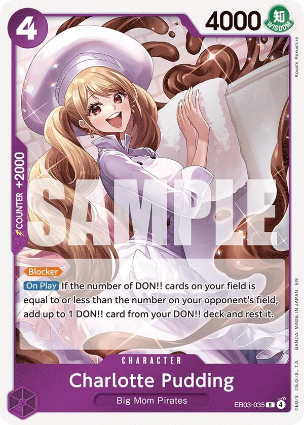 Image for Charlotte Pudding (EB03-035) (EB-03-04) - One Piece Card Game