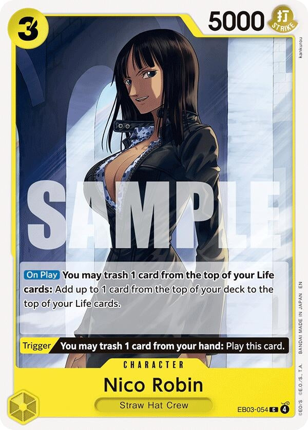 Image for Nico Robin (054) (EB03-054) (EB-03-04) - One Piece Card Game