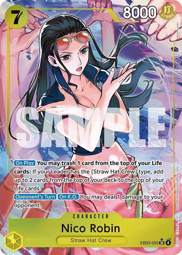 Nico Robin (055) (Alternate Art) (EB03-055) (EB-03-04)