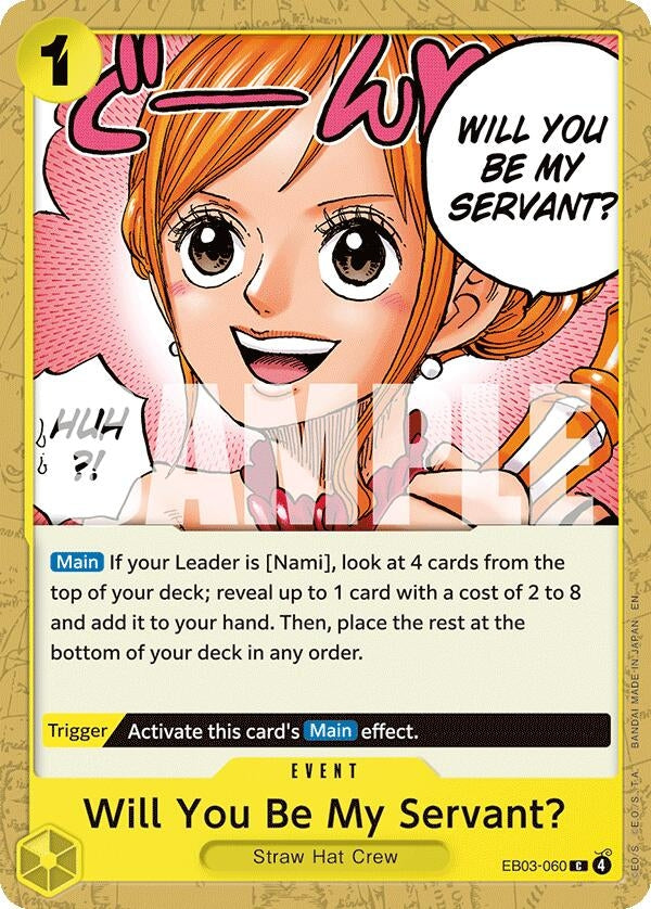 Will You Be My Servant? (EB03-060) (EB-03-04)