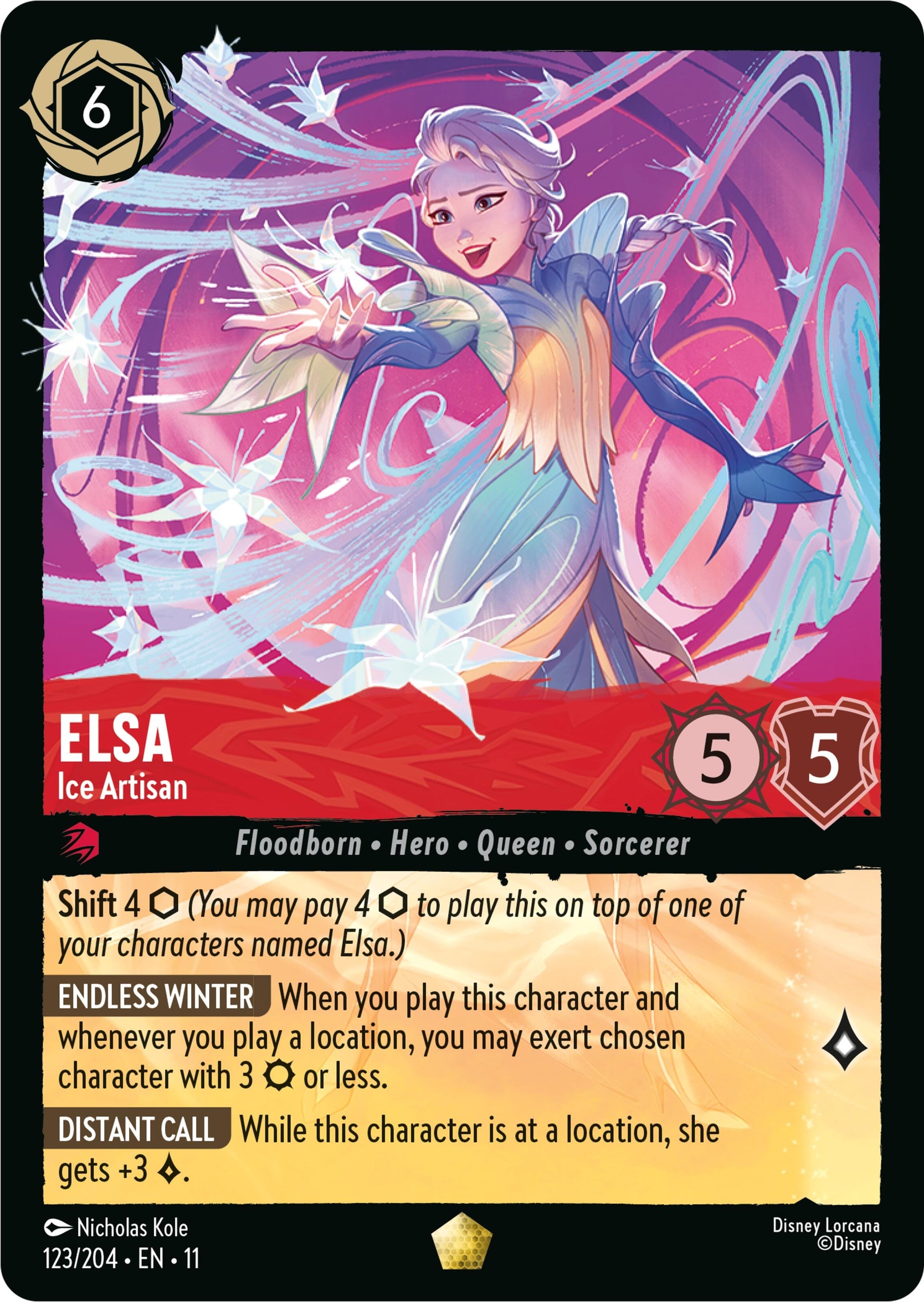 Elsa - Ice Artisan (123/204) (11)