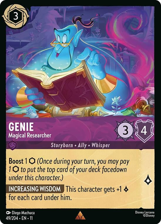Genie - Magical Researcher (49/204) (11)