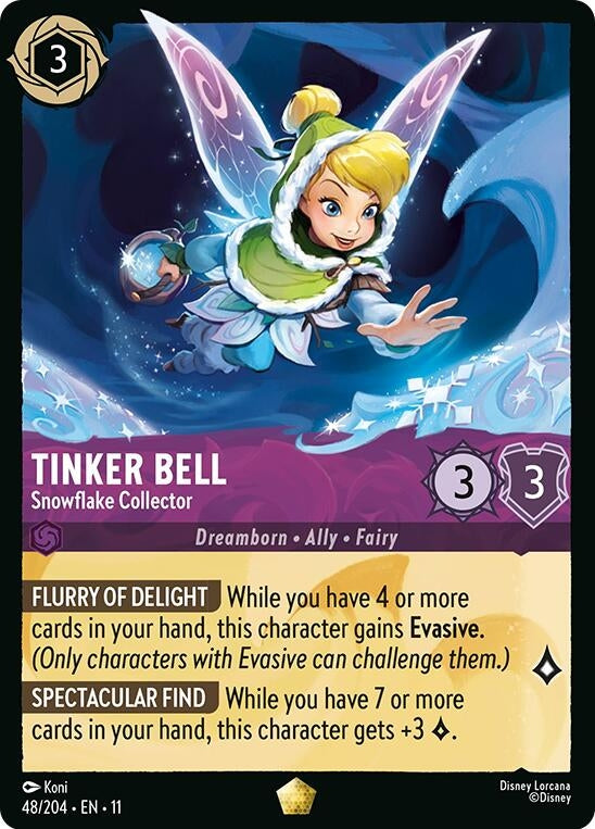 Tinker Bell - Snowflake Collector (48/204) (11)