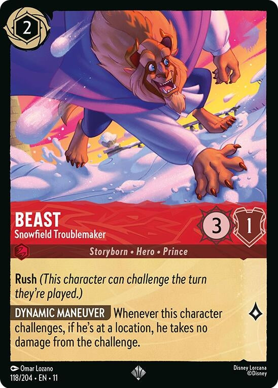 Beast - Snowfield Troublemaker (118/204) (11)