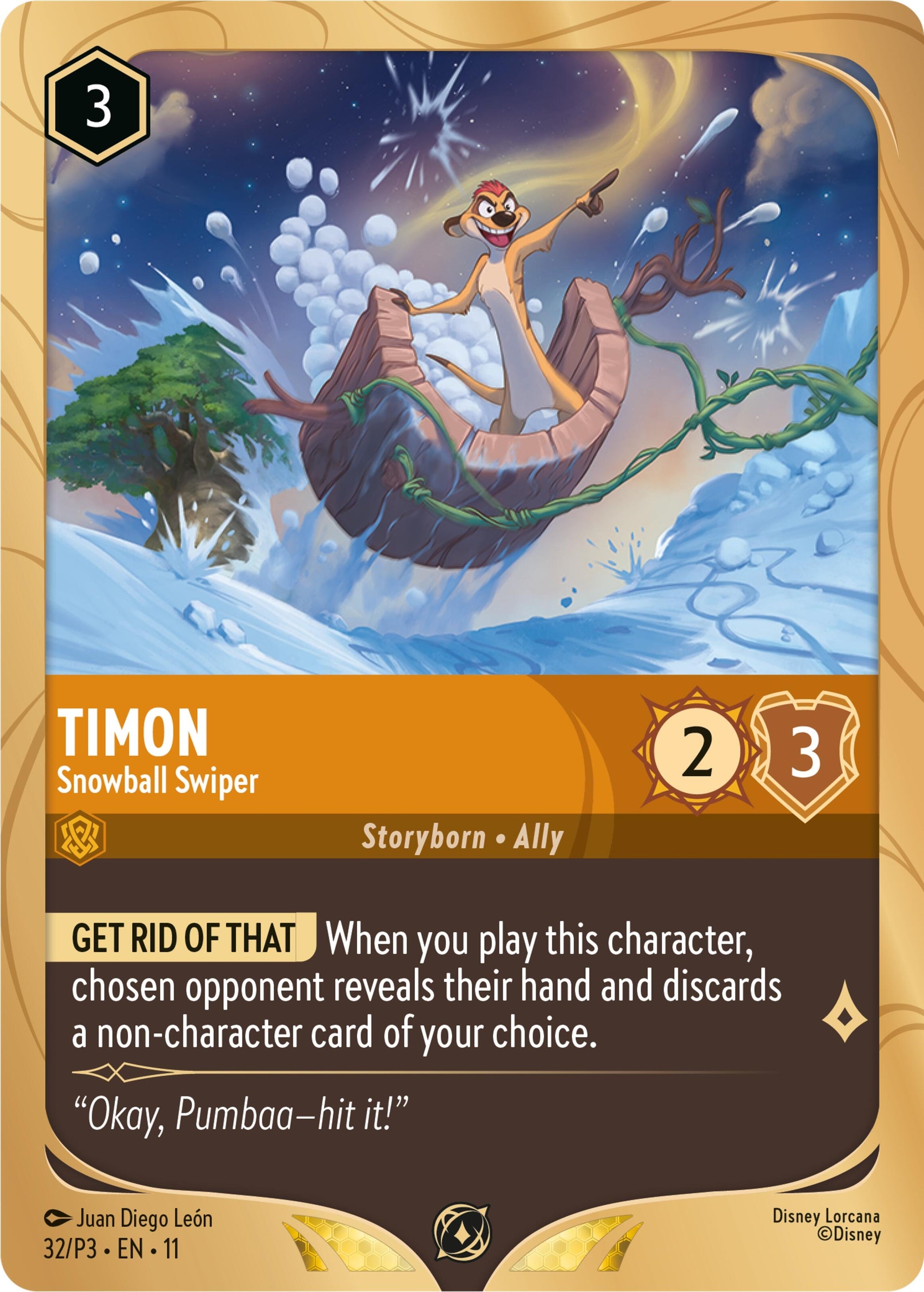 Timon - Snowball Swiper (32) (DLPC)