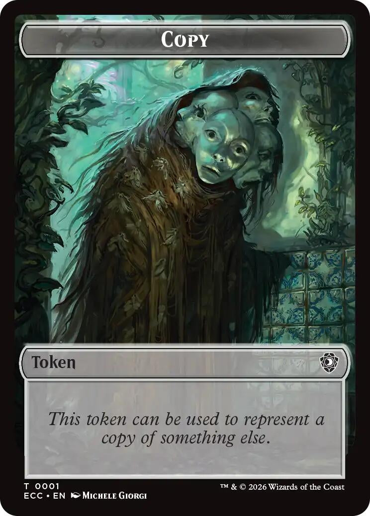 Copy // Shapeshifter Double-Sided Token (1 // 1) (ECC)