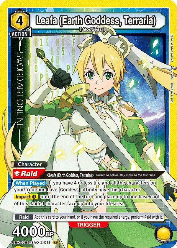Leafa (Earth Goddess, Terraria) (UEX06BT/SAO-2-011) (UEX06BT)