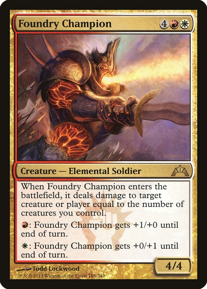 Image for Foundry Champion (165) (GTC) - Magic: The Gathering
