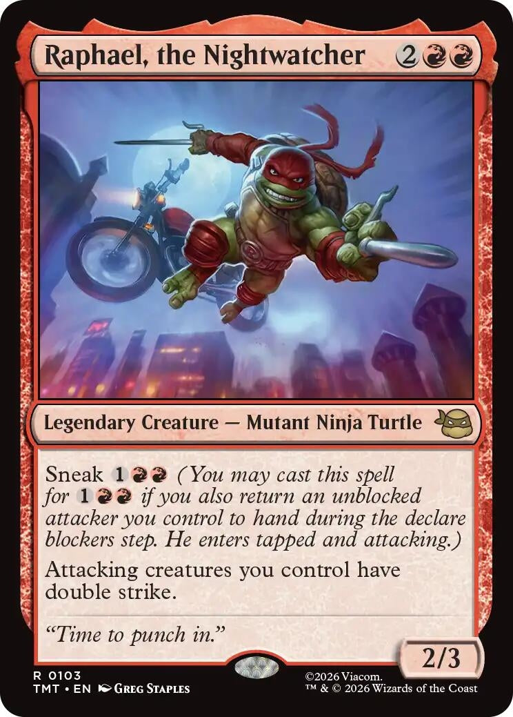 Raphael, the Nightwatcher (103) (TMT)