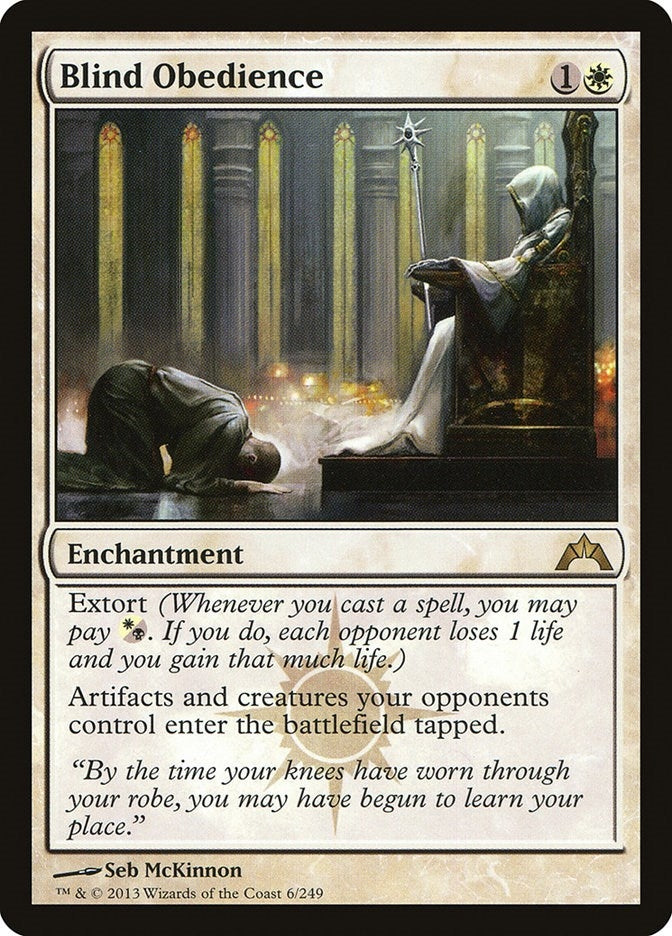Blind Obedience (6) (GTC)