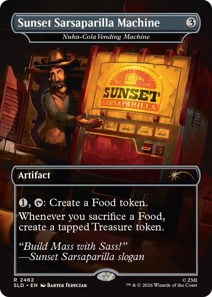 Sunset Sarsaparilla Machine - Nuka-Cola Vending Machine (2462) (SLD)