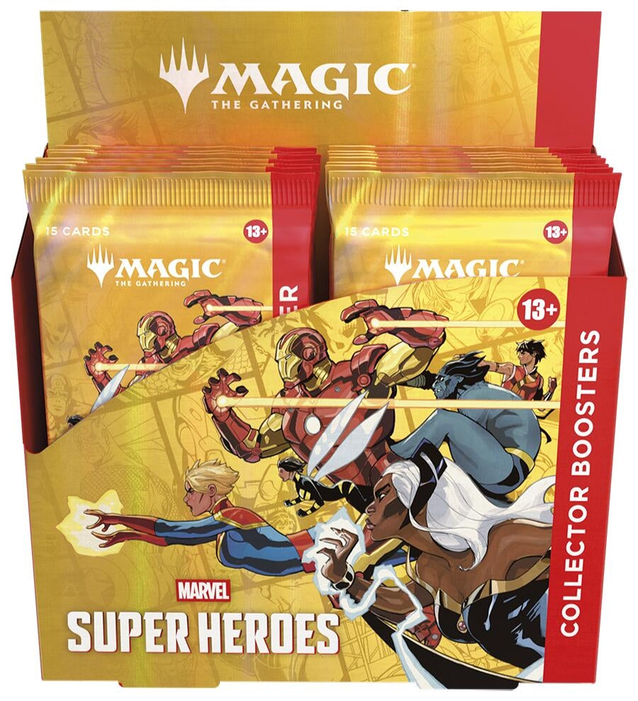 Marvel Super Heroes - Collector Booster Display (Presale - Expected Release Date June 26th, 2026)