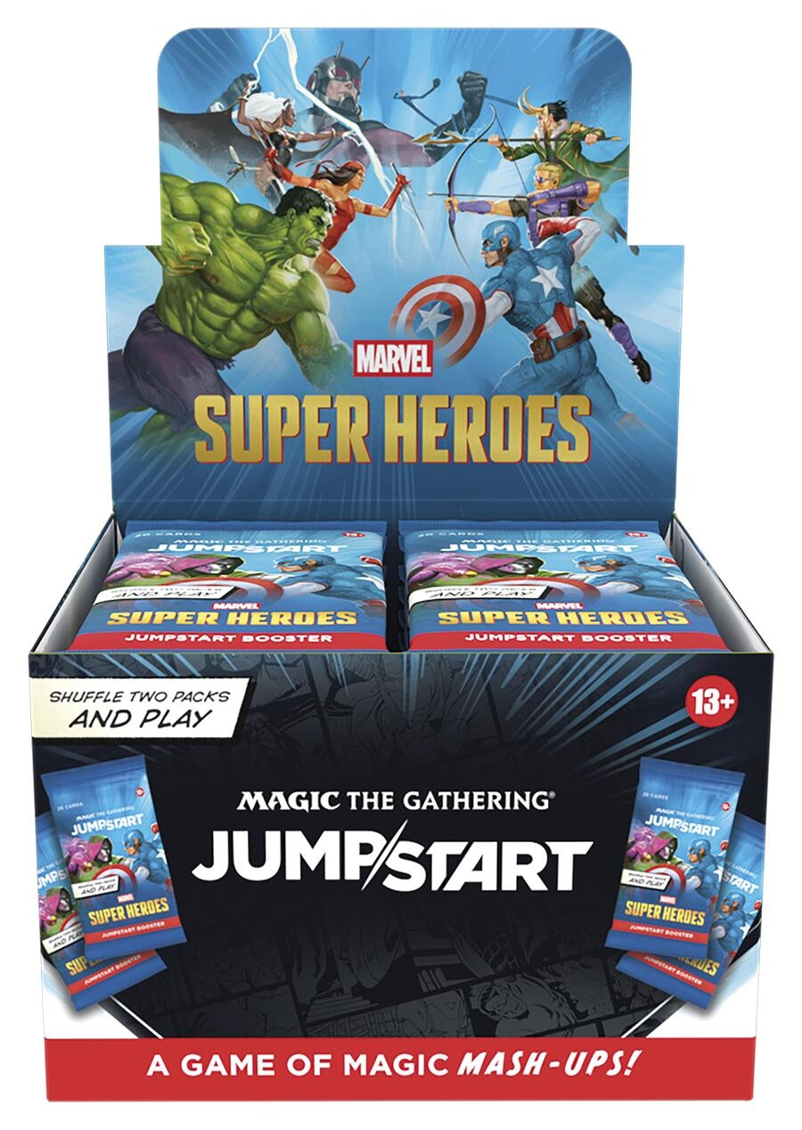 Marvel Super Heroes - Jumpstart Booster Display (Presale - Expected Release Date June 26th, 2026)