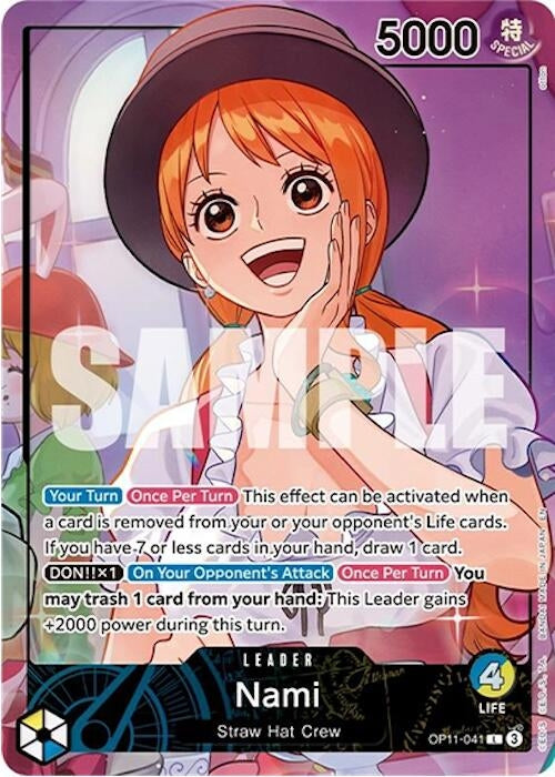 Nami (Whole Cake Island Arc) (OP11-041) (OP-PR)