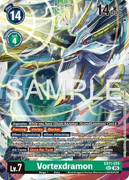 Vortexdramon (EX11-074 SEC) (EX-11)