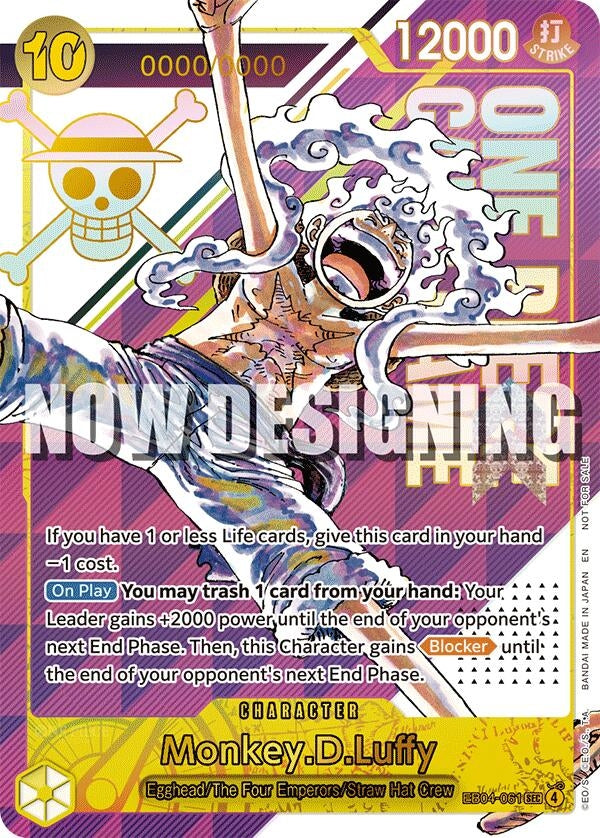 Monkey.D.Luffy - EB04-061 [Serial Number] (EB04-061) (OP-PR)