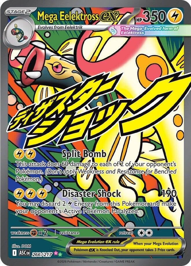 Mega Eelektross ex (266/217) (ASC)