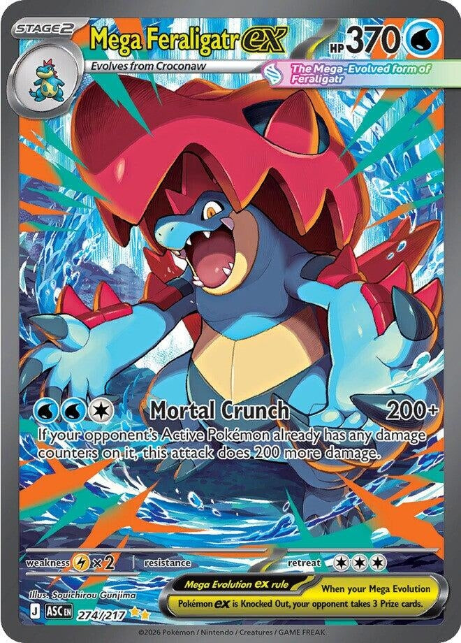 Mega Feraligatr ex (274/217) (ASC)