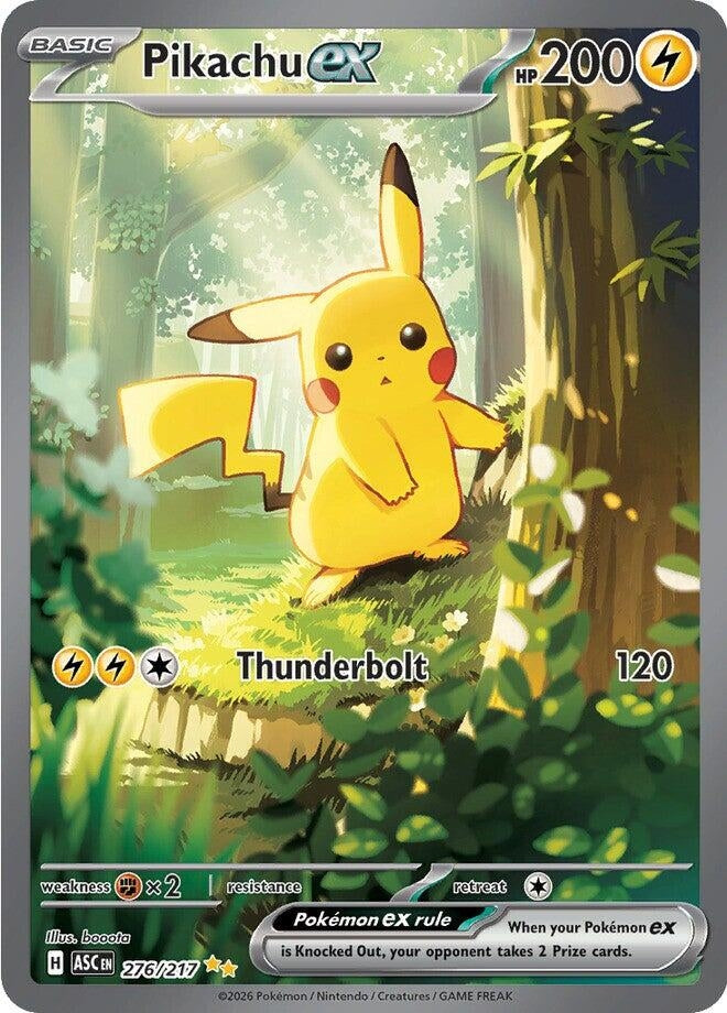 Pikachu ex (276/217) (ASC)