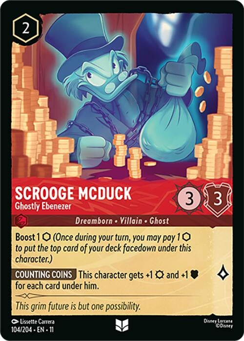 Scrooge McDuck - Ghostly Ebenezer (104/204) (11)