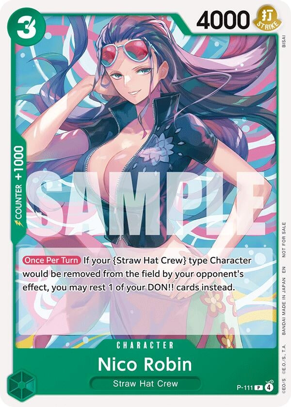 Nico Robin (Heroines Battle Pack) (P-111) (OP-PR)