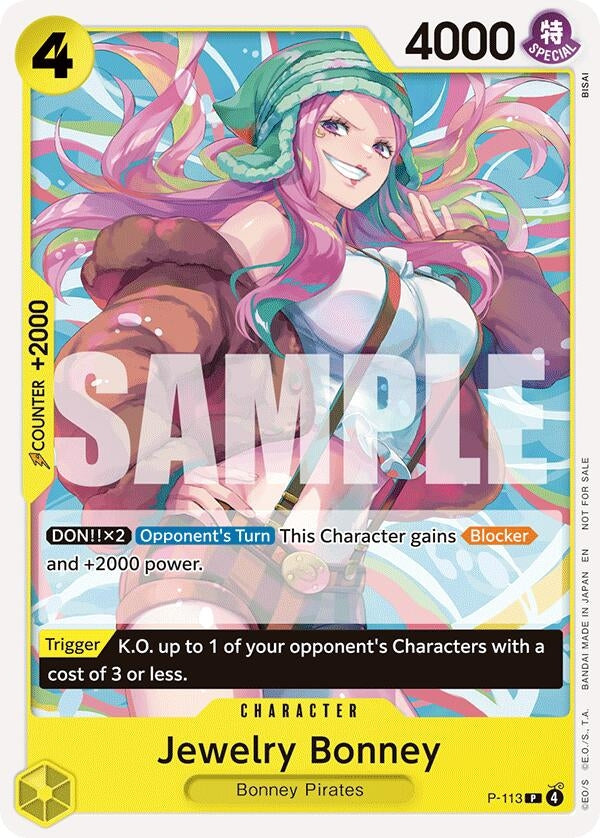 Jewelry Bonney (Heroines Battle Pack) (P-113) (OP-PR)