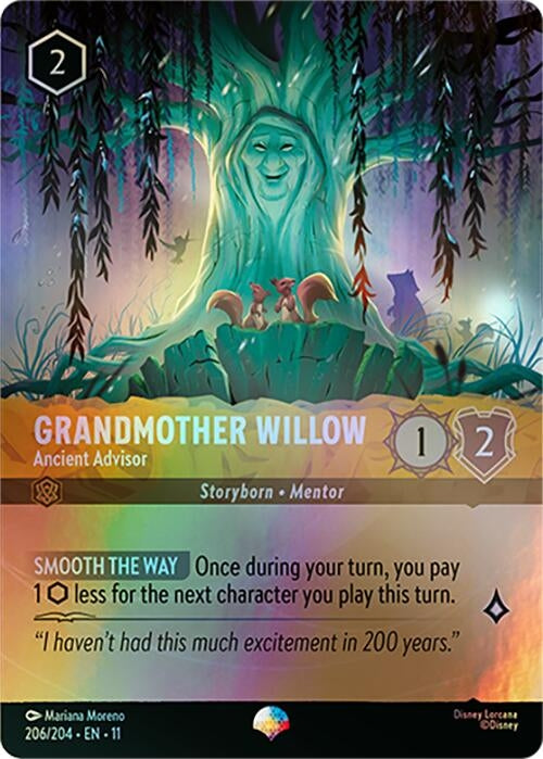 Grandmother Willow - Ancient Advisor (Epic) (206/204) (11)