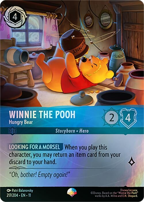 Winnie the Pooh - Hungry Bear (Epic) (217/204) (11)