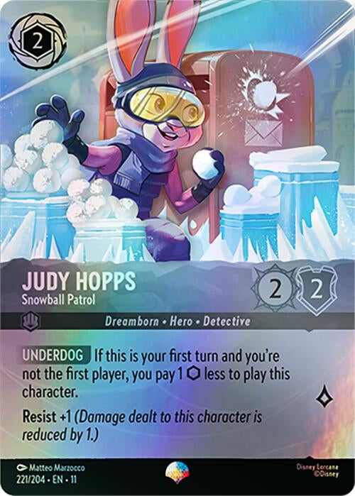 Judy Hopps - Snowball Patrol (Epic) (221/204) (11)