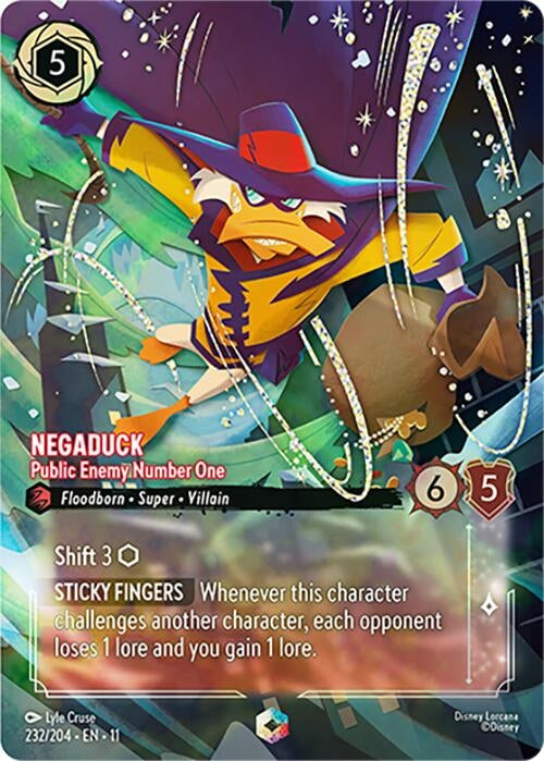 Negaduck - Public Enemy Number One (Enchanted) (232/204) (11)