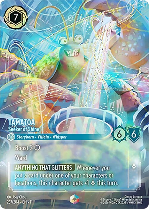Tamatoa - Seeker of Shine (Enchanted) (237/204) (11)