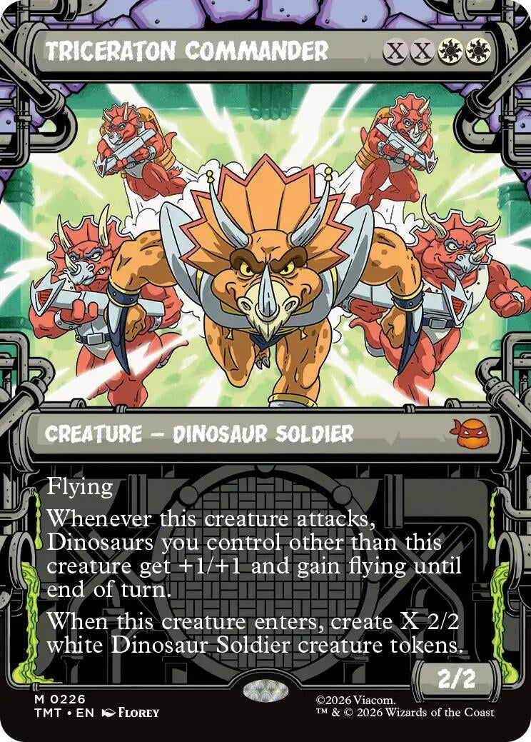 Triceraton Commander (Showcase) (226) (TMT)