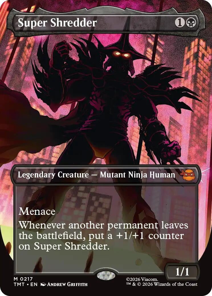Super Shredder (Borderless) (217) (TMT)