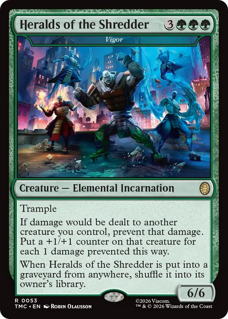 Heralds of the Shredder - Vigor (53) (TMC)