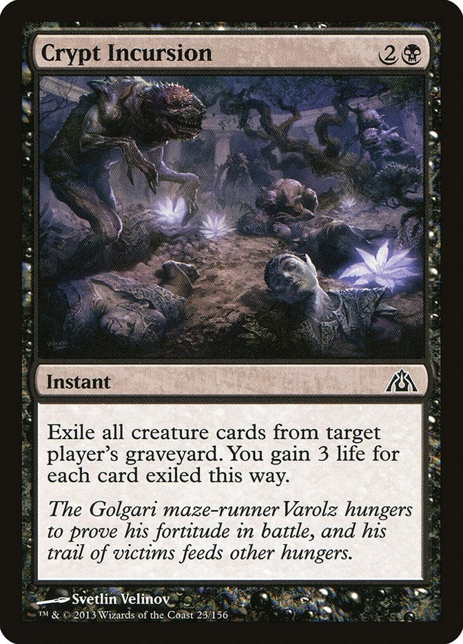 Image for Crypt Incursion (23) (DGM) - Magic: The Gathering