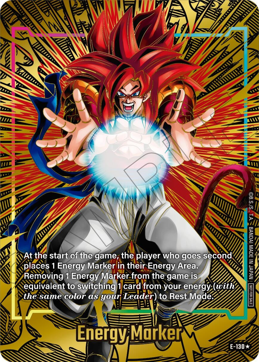 Energy Marker (E-130) (Gold) (E-130) (DBSFW_EM)