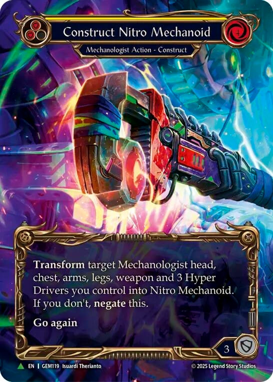 Construct Nitro Mechanoid (GEM119) (GEM)